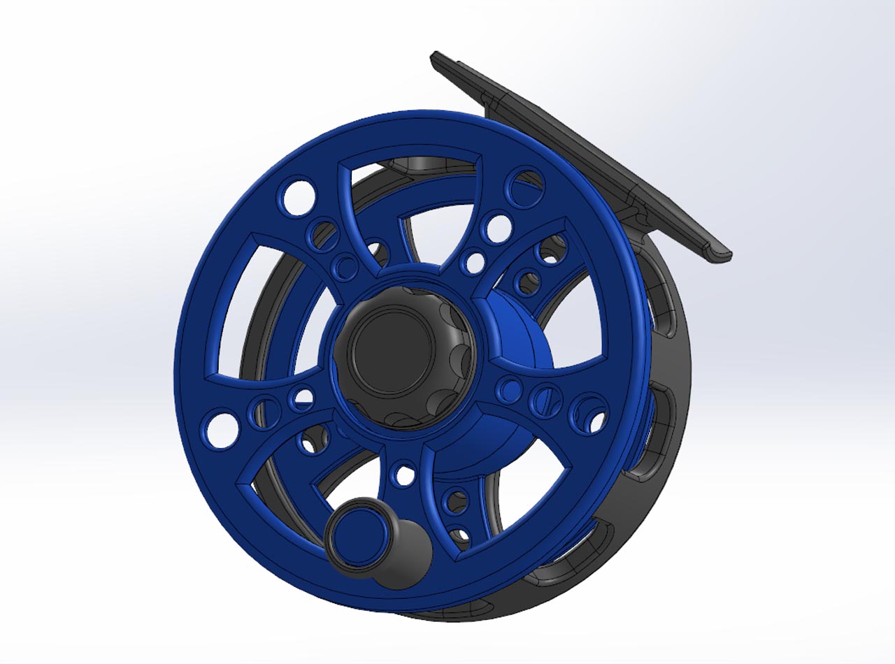 3D Printed Fly Reel – The Neverending Projects List